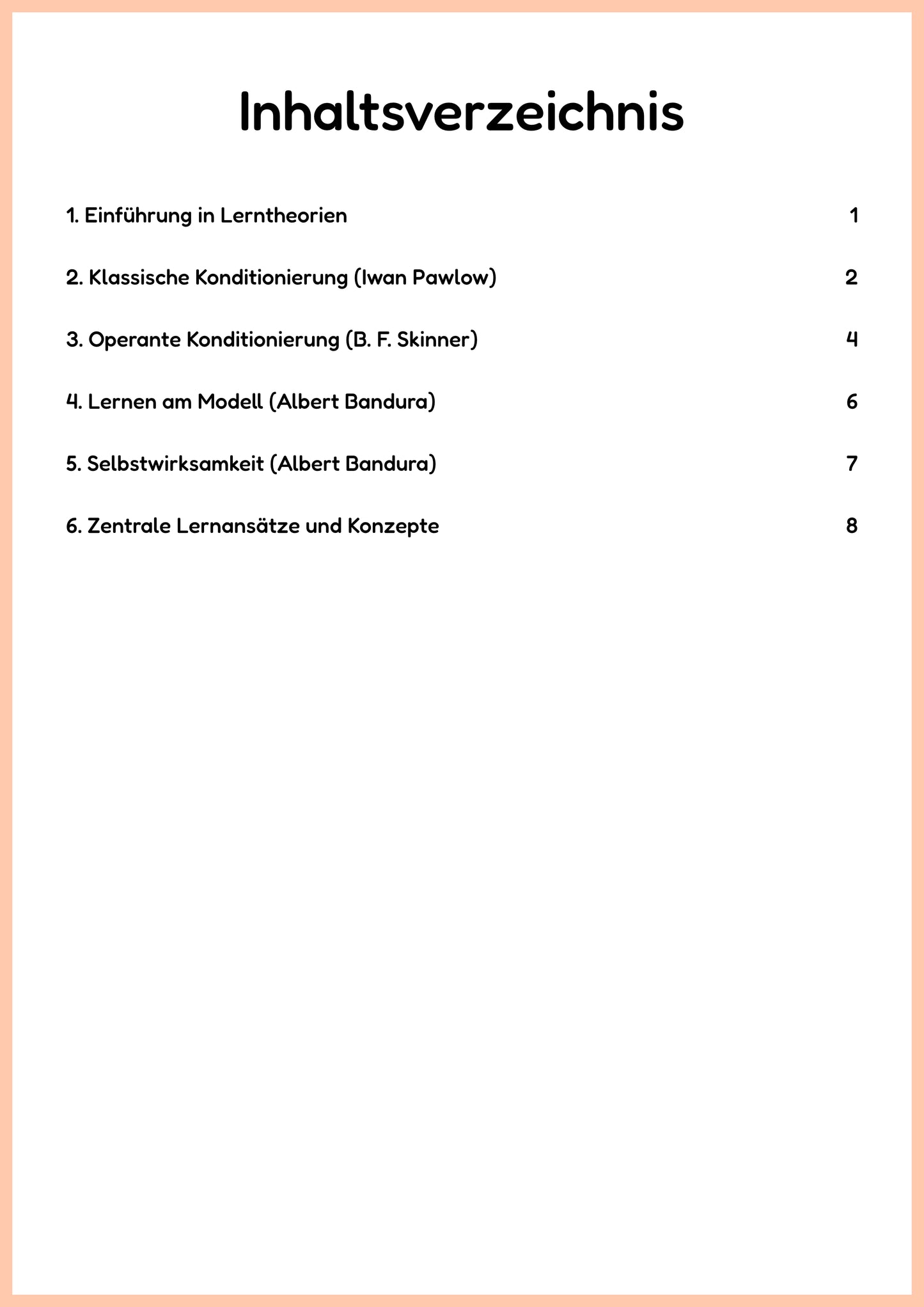 Lerntheorien Teil 1