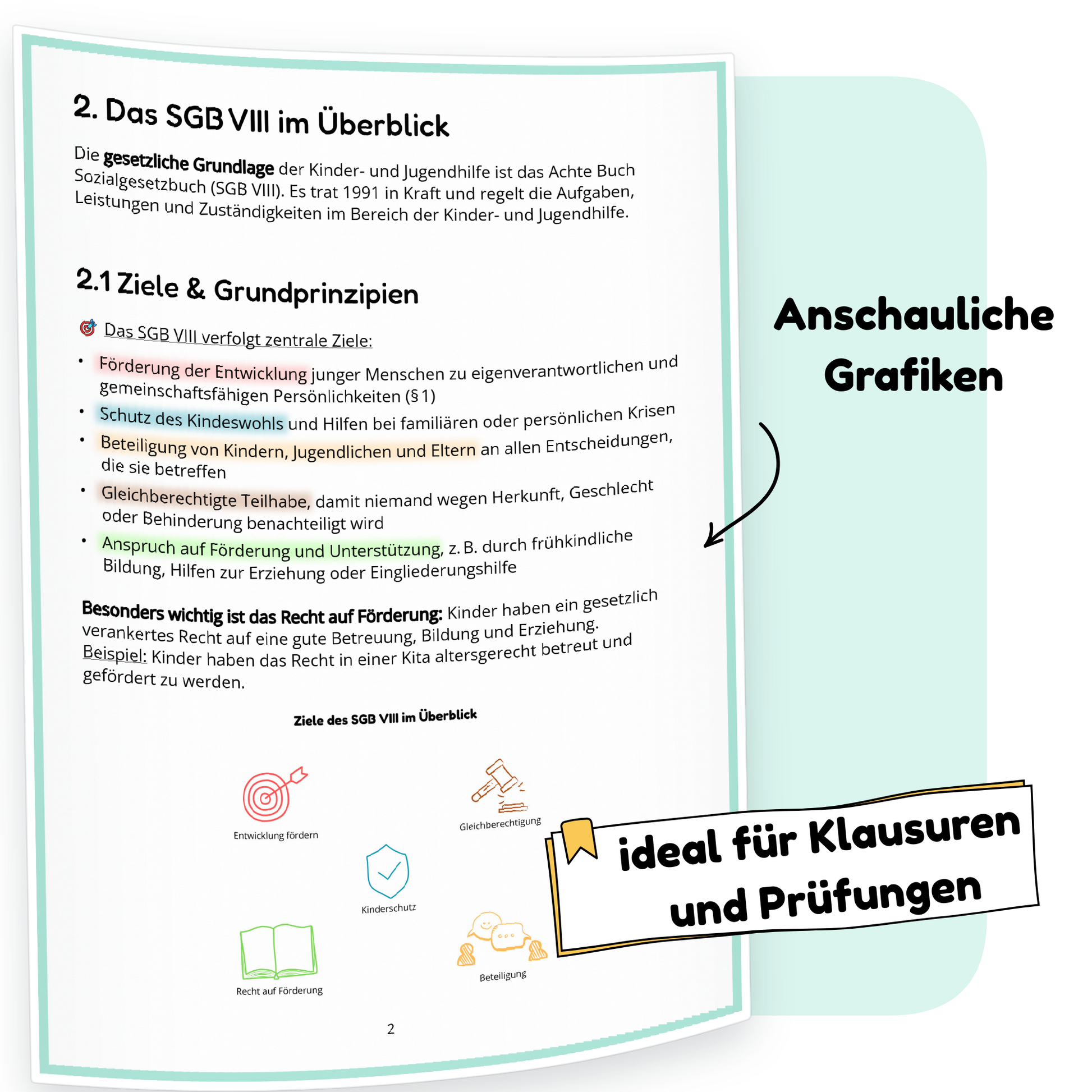 SGB-VIII-Beispielseite: Kinder- und Jugendhilfe | ErzieherWissen