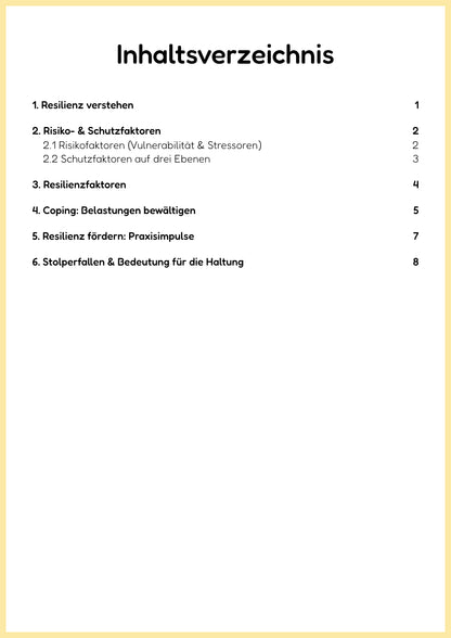 Bundle 3: Entwicklung, Bindung & Resilienz