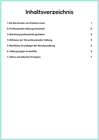 Bundle 1: Berufsbild, Professionelle Haltung & Grundlagen