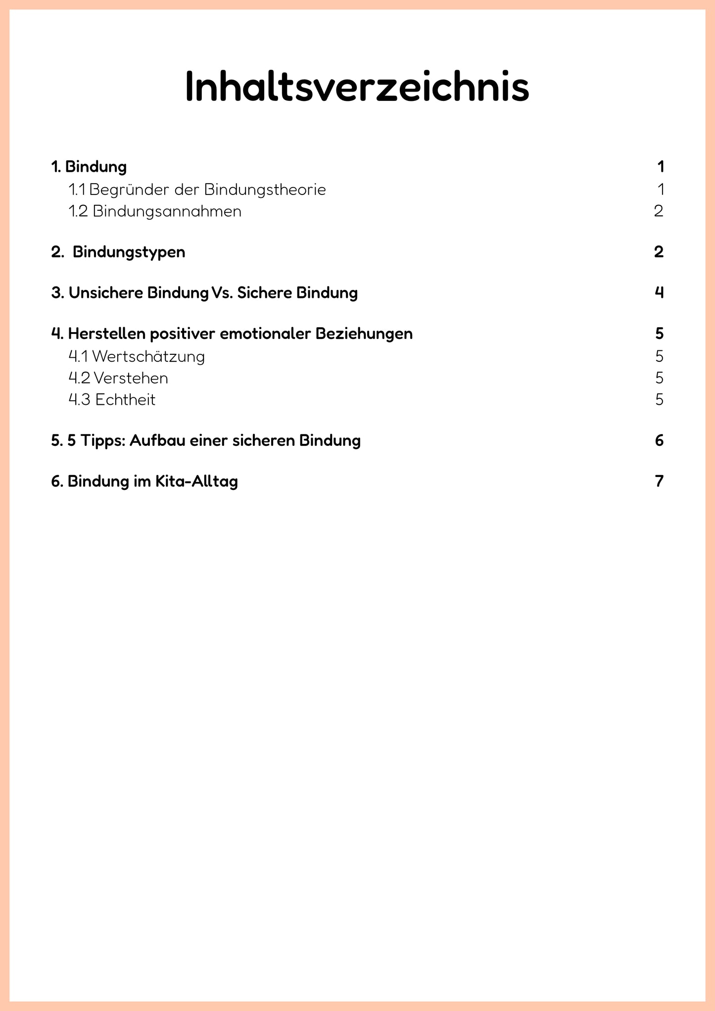Bindungstheorie nach John Bowlby