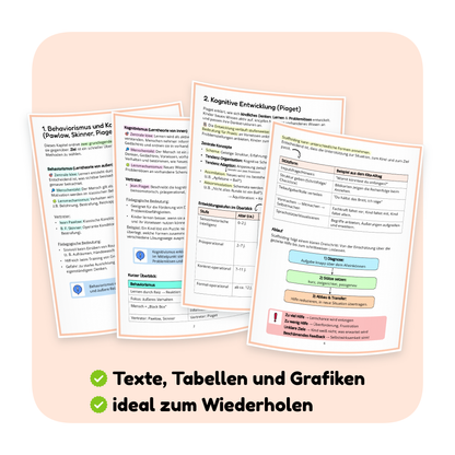 Seitenvorschau der PDF-Zusammenfassung „Lerntheorien Teil 2“ | ErzieherWissen