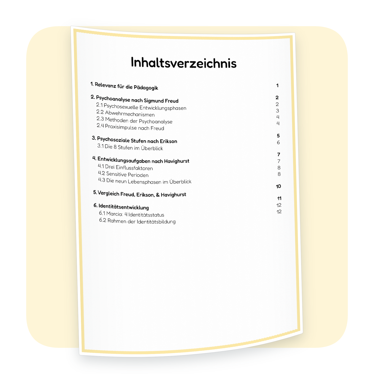 Inhaltsverzeichnis der PDF-Zusammenfassung „Soziale Entwicklung verstehen“ | ErzieherWissen